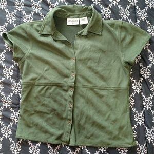 Kathy Ireland button-up shirt, sz M